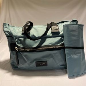 Marc Jacobs biker baby bag with changing pad